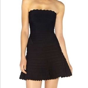 Herve Leger Strapless Dress